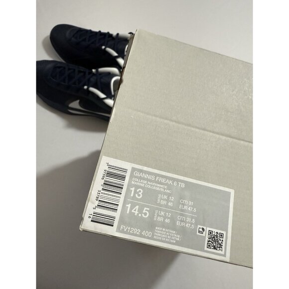 New Men’s Size 13 - Nike Giannis Freak 6 TB College Navy FV1292 400